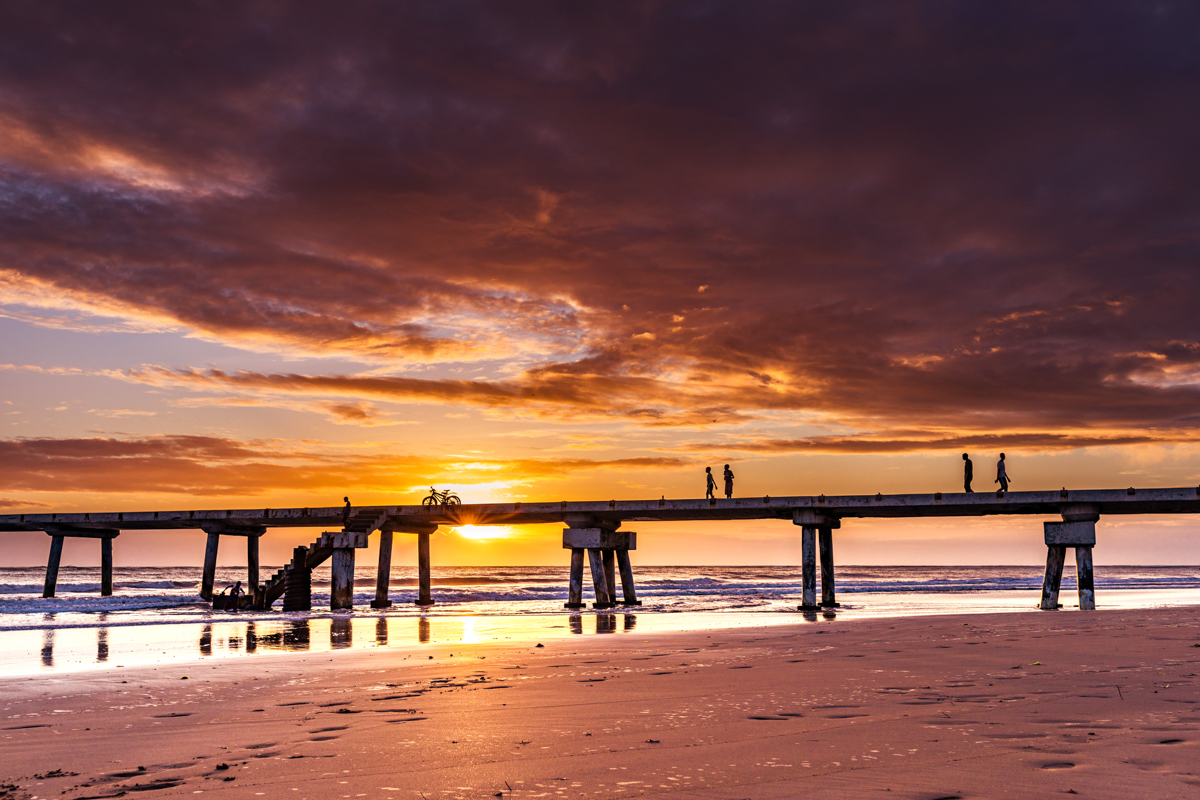 Malindi Pier Jetty Butwani Bridge Sunrise Beach Kilifi County By Antony Trivet Travels Adventures Documentary