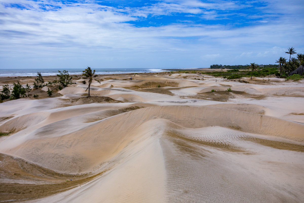 Mambrui Sand Dunes Beach Desert Malindi Kilifi County Marikebuni Along Malindi Graissa Road Kenyas Coast Province