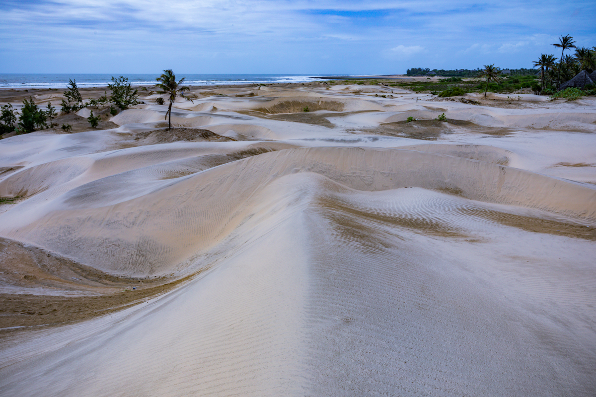 Mambrui Sand Dunes Beach Desert Malindi Kilifi County Marikebuni Along Malindi Graissa Road Kenyas Coast Province