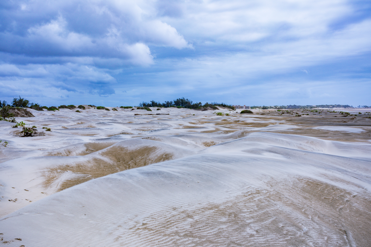 Mambrui Sand Dunes Beach Desert Malindi Kilifi County Marikebuni Along Malindi Graissa Road Kenyas Coast Province