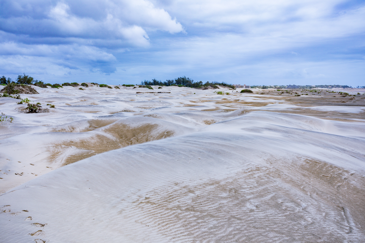 Mambrui Sand Dunes Beach Desert Malindi Kilifi County Marikebuni Along Malindi Graissa Road Kenyas Coast Province