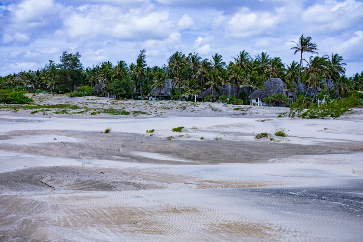 Mambrui Sand Dunes Beach Desert Malindi Kilifi County Marikebuni Along Malindi Graissa Road Kenyas Coast Province