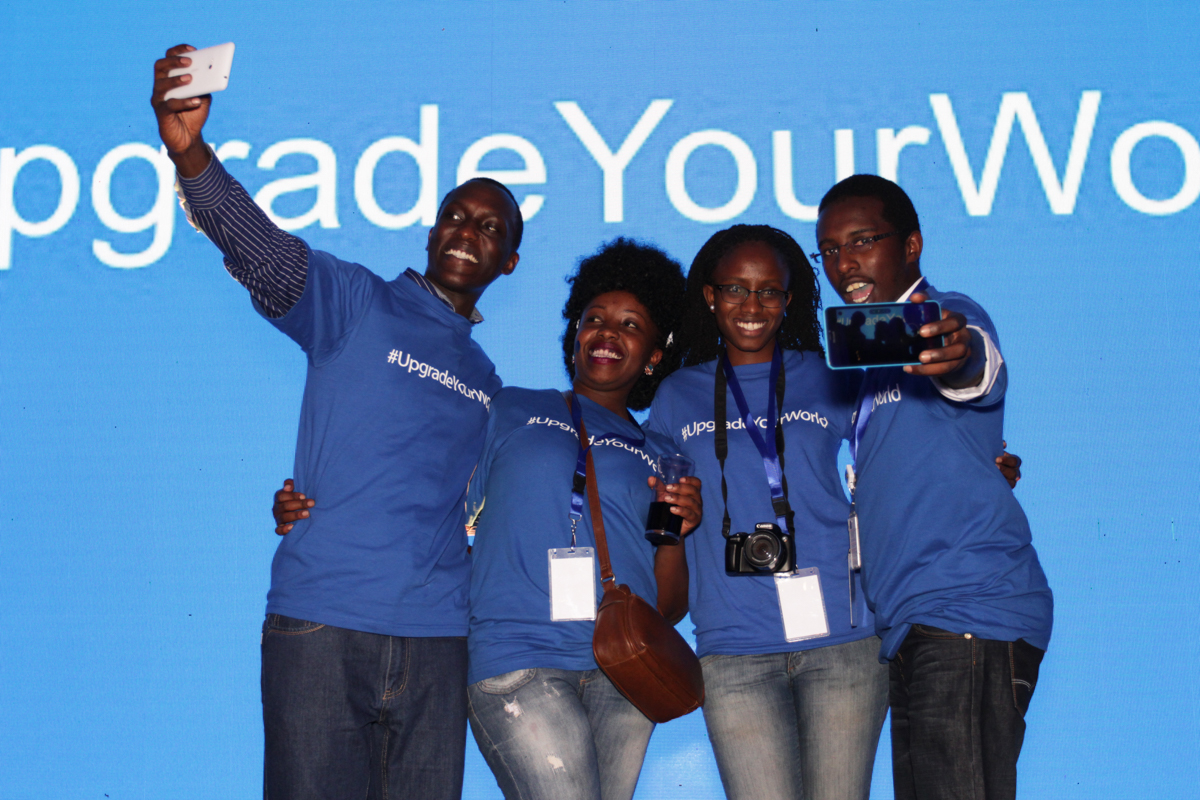 Microsoft CEO Satya Nadella Celebrated Global Launch Of Windows 10 In Nanyuki, Kenya