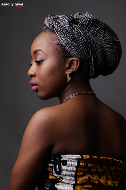 African Heads-wrap Creative Portrait :: Headgear Fashion Lifestyle
