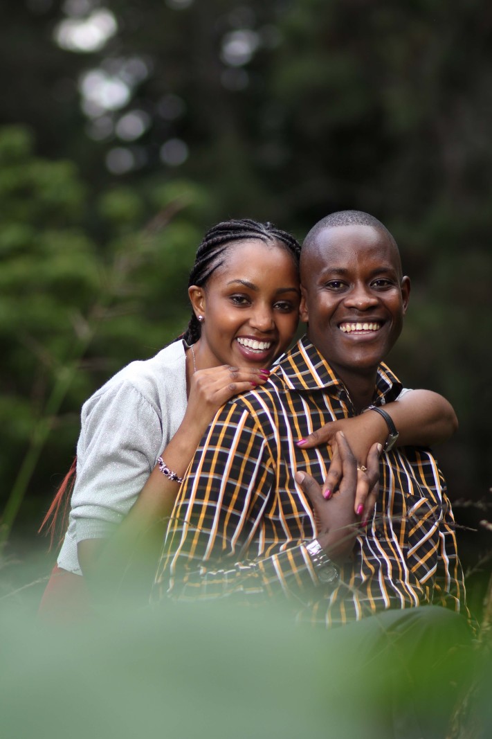 Outdoor Couple Engagement Photoshoot :: The Nairobi Arboretum