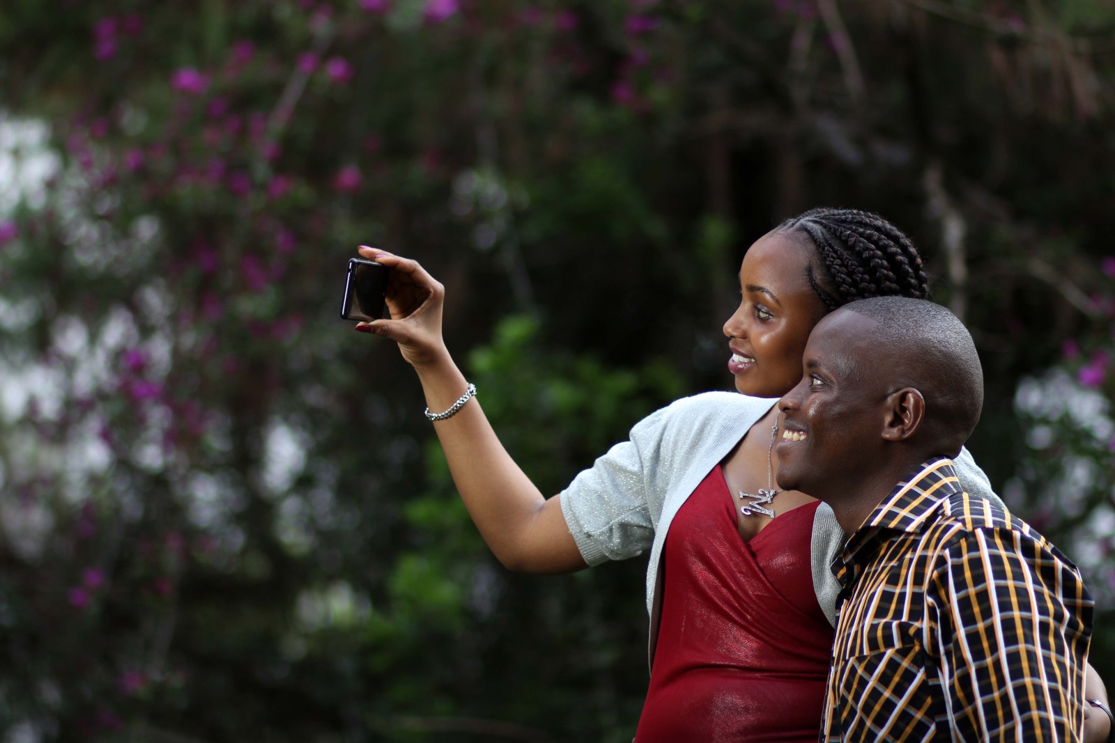 Outdoor Couple Engagement Photoshoot :: The Nairobi Arboretum