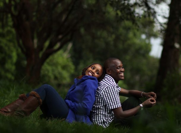 Outdoor Couple Engagement Photoshoot :: The Nairobi Arboretum