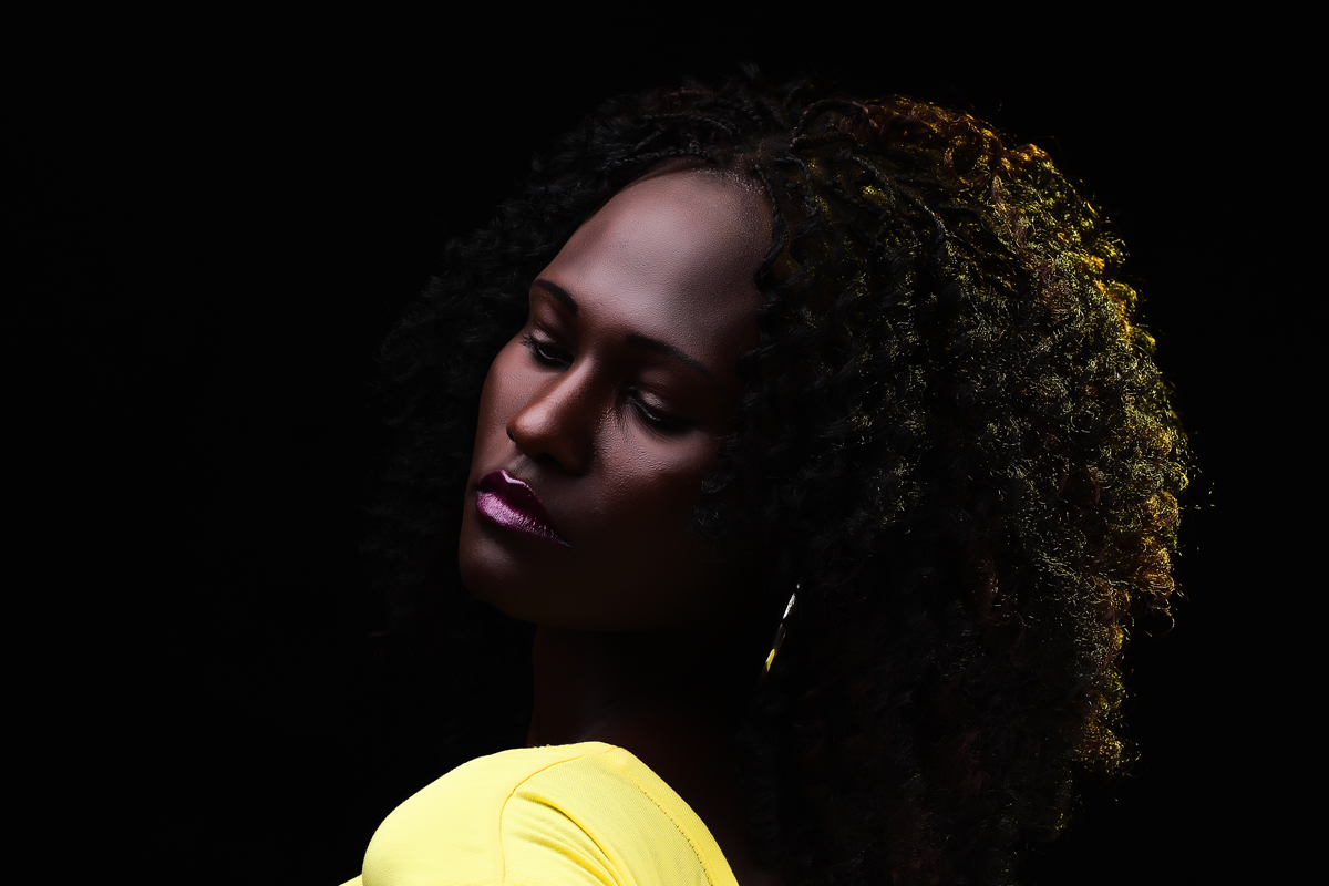 Creative Light Kenya Photographer :: Female Model Studio Portrait