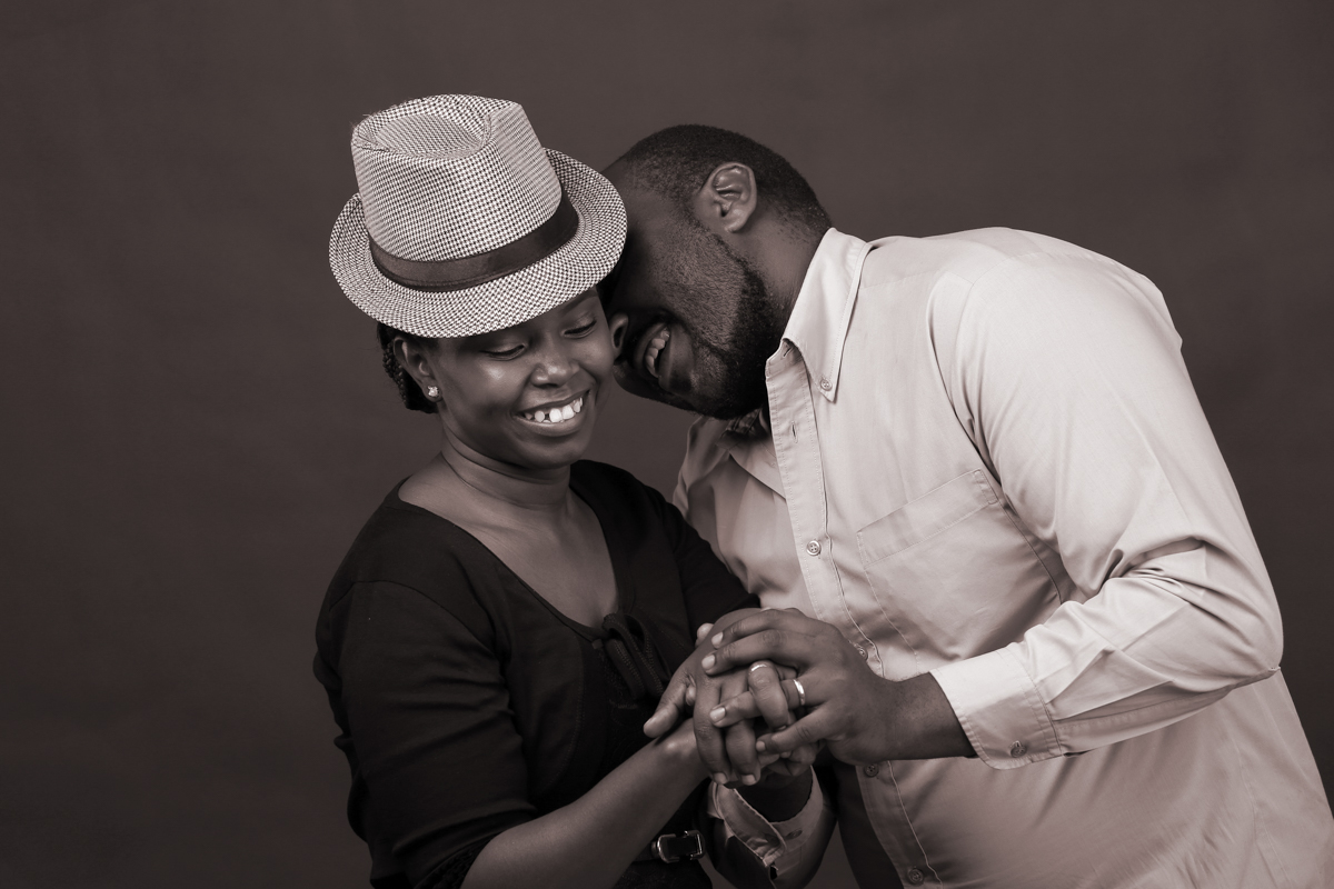 Top Kenyan Studio Engagement :: Creative Creator Couple Lighting