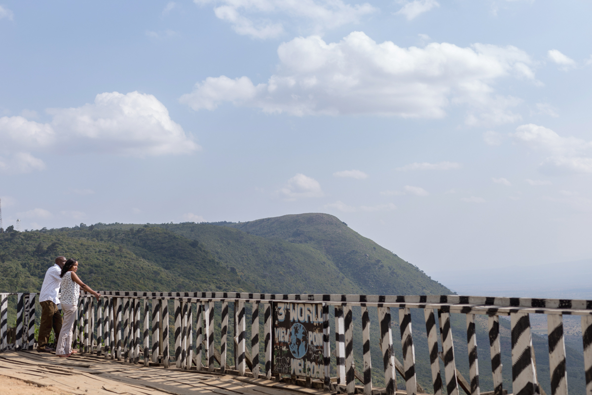 Maai Mahiu Hot Water Escarpment Great Rift Valley Viewpoint Couple Engagement By Antony Trivet Weddings