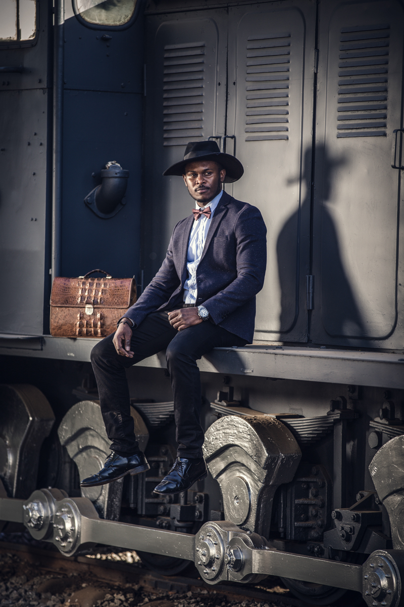 Kenyan Men Portraits Photographers :: Nairobi Railway Museum