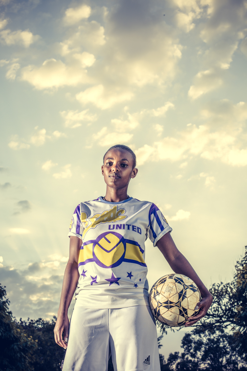 Outdoors Portraits Photographers In Kenya :: Female Footballers