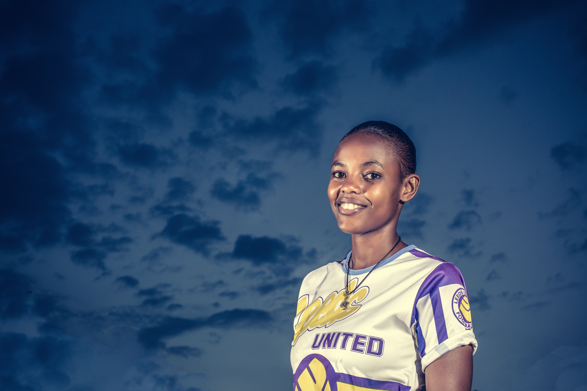 Outdoors Portraits Photographers In Kenya :: Female Footballers