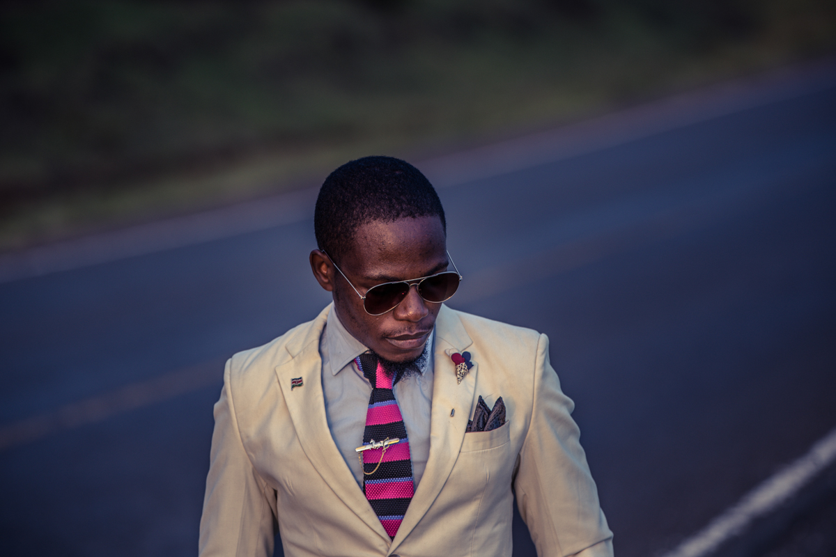 Travel Fashion Editorial Photography :: Kenya Stylish Suit Designer