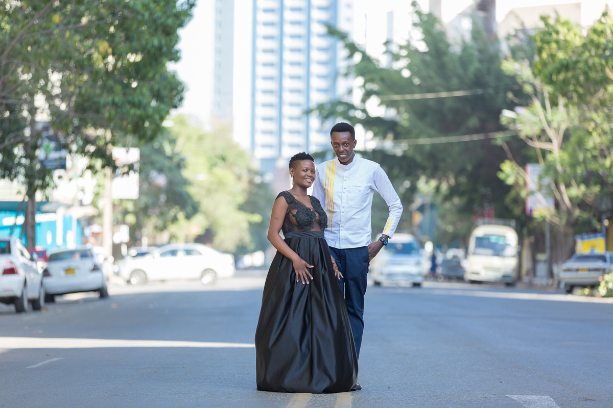 Wedding Photographer In Kenya :: Nairobi City County Street Shot