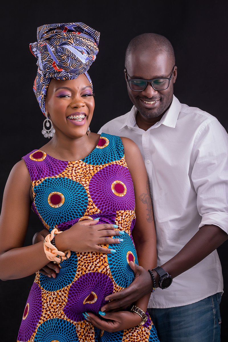 Kenyan Baby Bump Maternity Pregnancy Photographers - Antony Trivet Studios Portraits