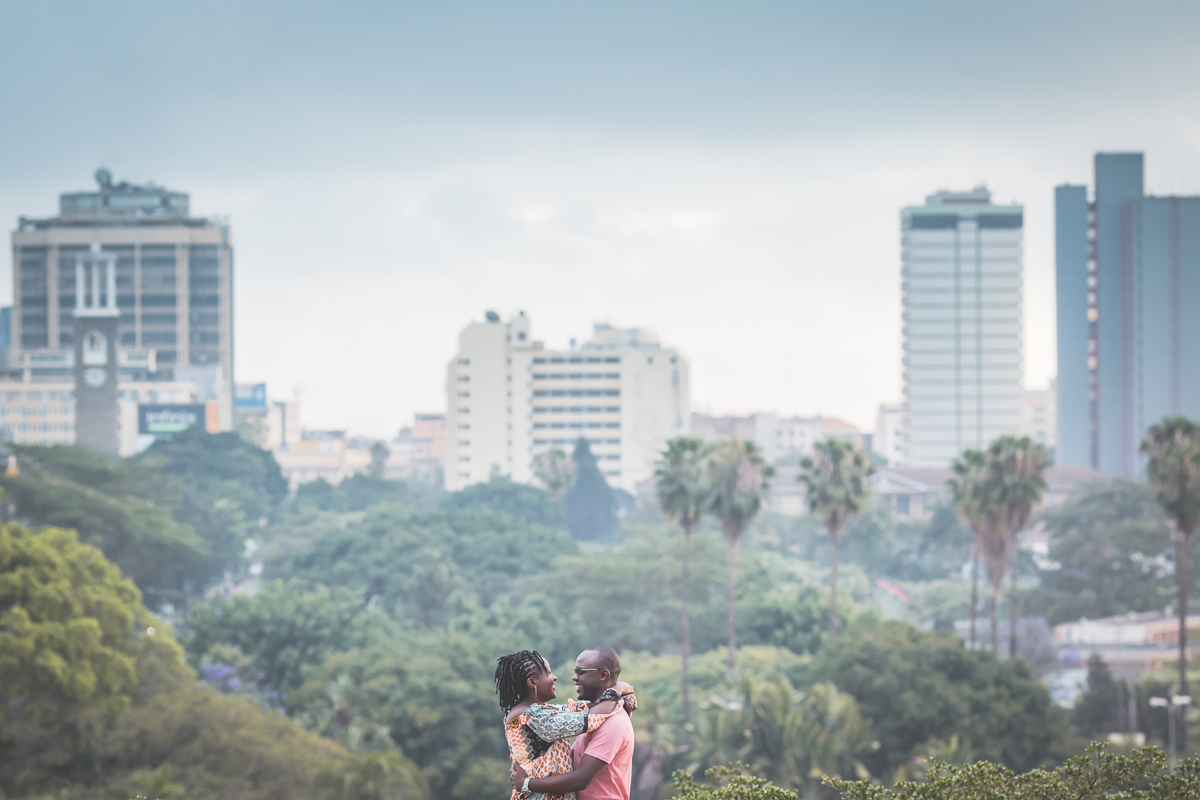 Nairobi Street Engagement Photographer :: Uhuru Park View Point