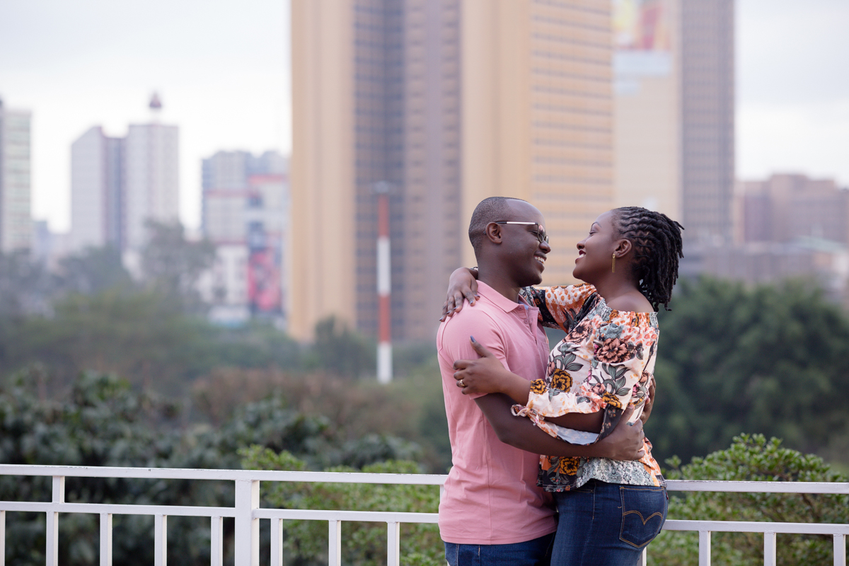 Nairobi Street Engagement Photographer :: Uhuru Park View Point