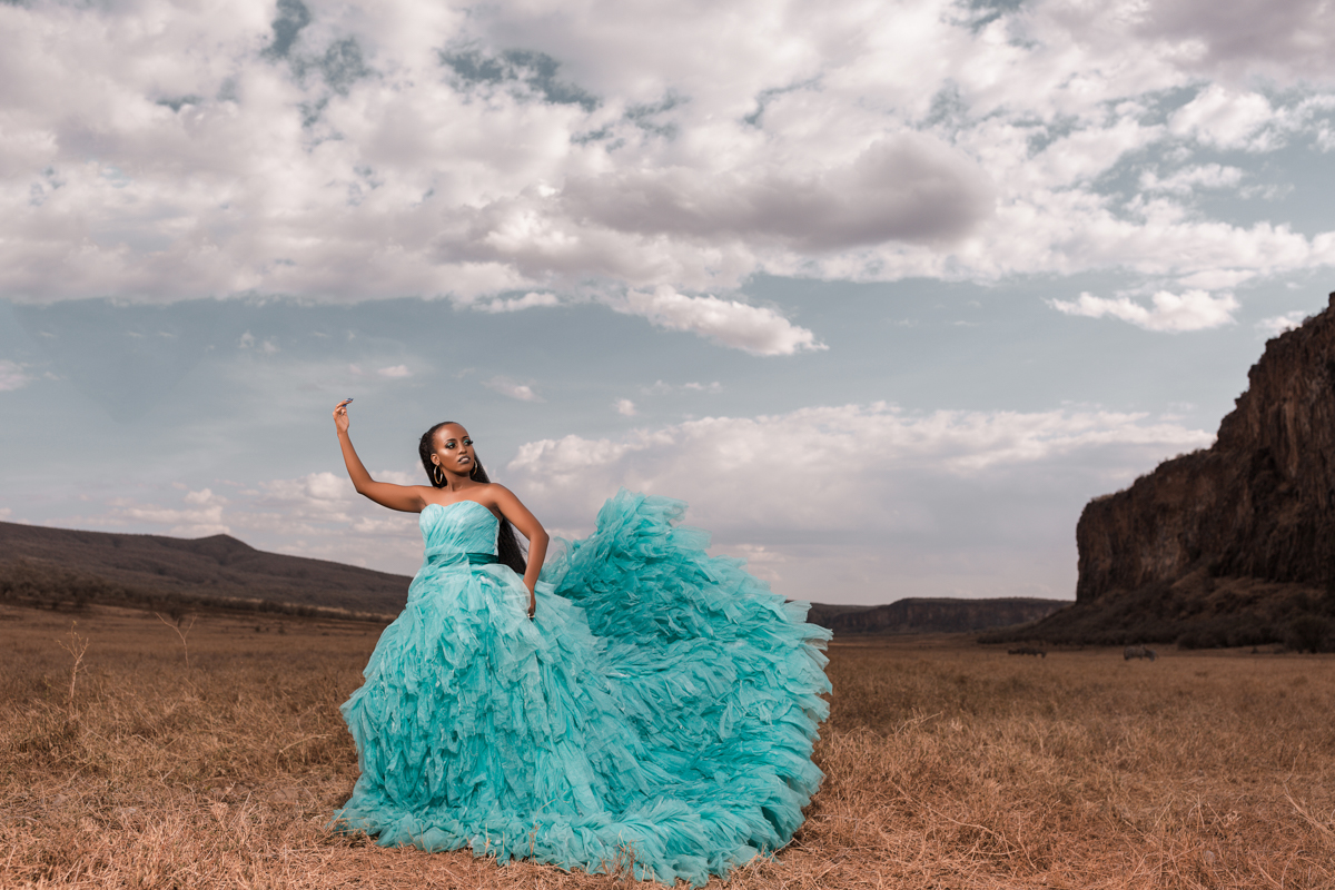 African Fashion Kenyan Photographer :: Hell's Gate National Park