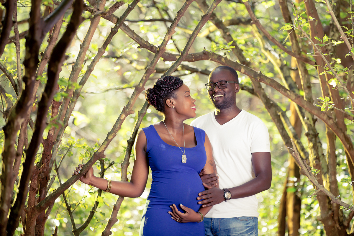 The Nairobi Arboretum Pregnancy Photoshoot Session - Antony Trivet Baby Bumps Maternity