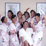 Bride And Bridesmaids Kimono Robes Kenya Morning Photoshoot - Antony Trivet Weddings