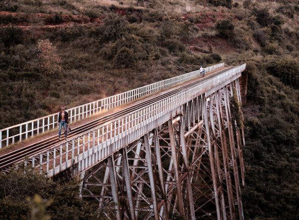 Kenya Travel Lifestyle Portrait :: Murang'a Maragua Railway Bridge