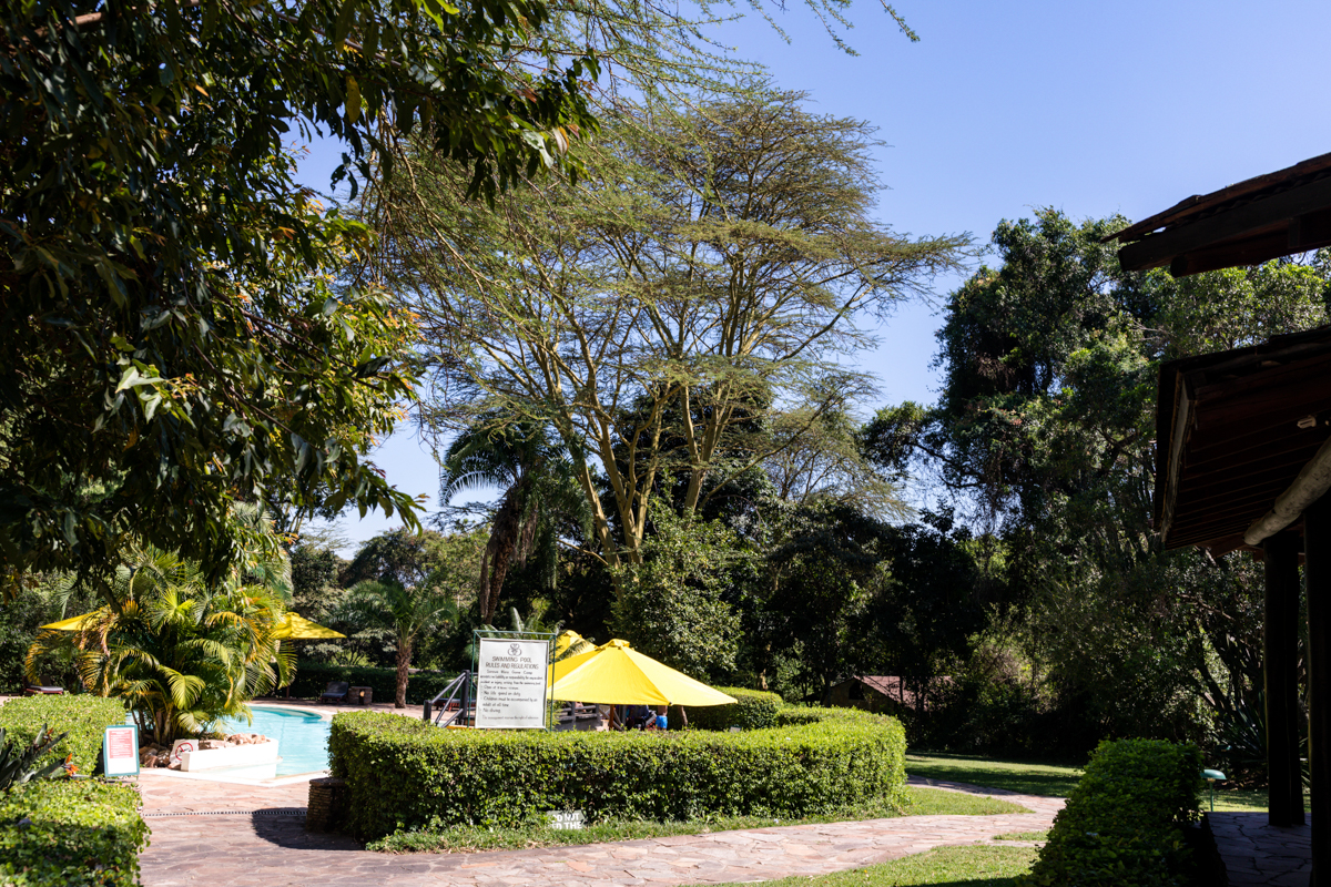 Swimming Pool Sarova Mara Game Camp Kenya Safari Lodge In Maasai Mara National Reserve - Antony Trivet Travels