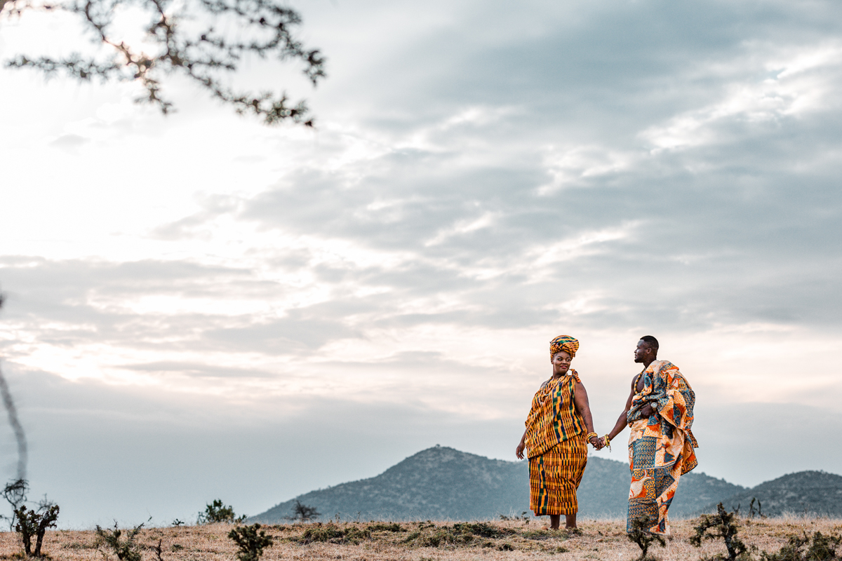 African Safari Wedding Photography :: Kenya Ghanaian Elopement