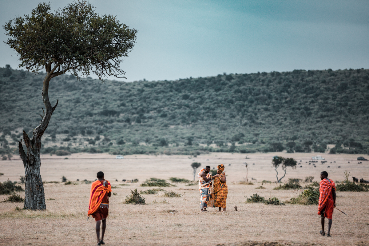 African Safari Wedding Photography :: Kenya Ghanaian Elopement