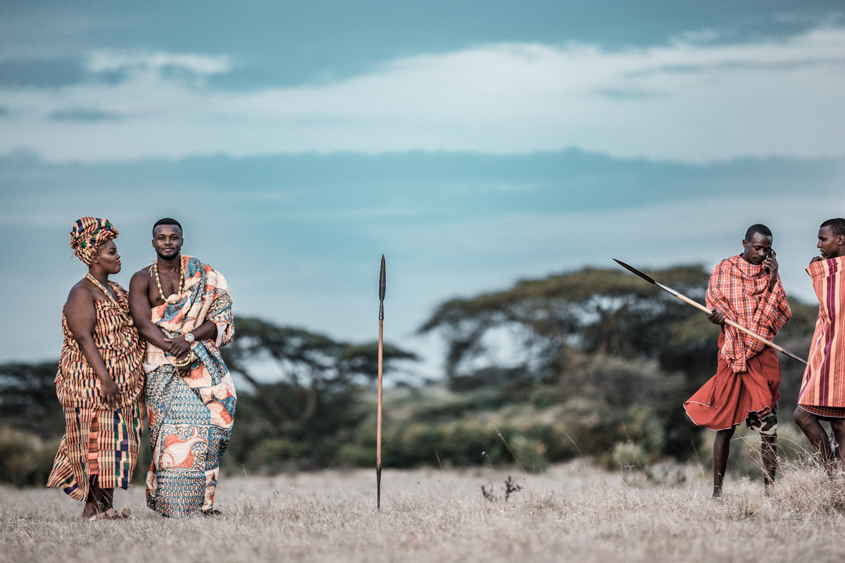 African Safari Wedding Photography :: Kenya Ghanaian Elopement