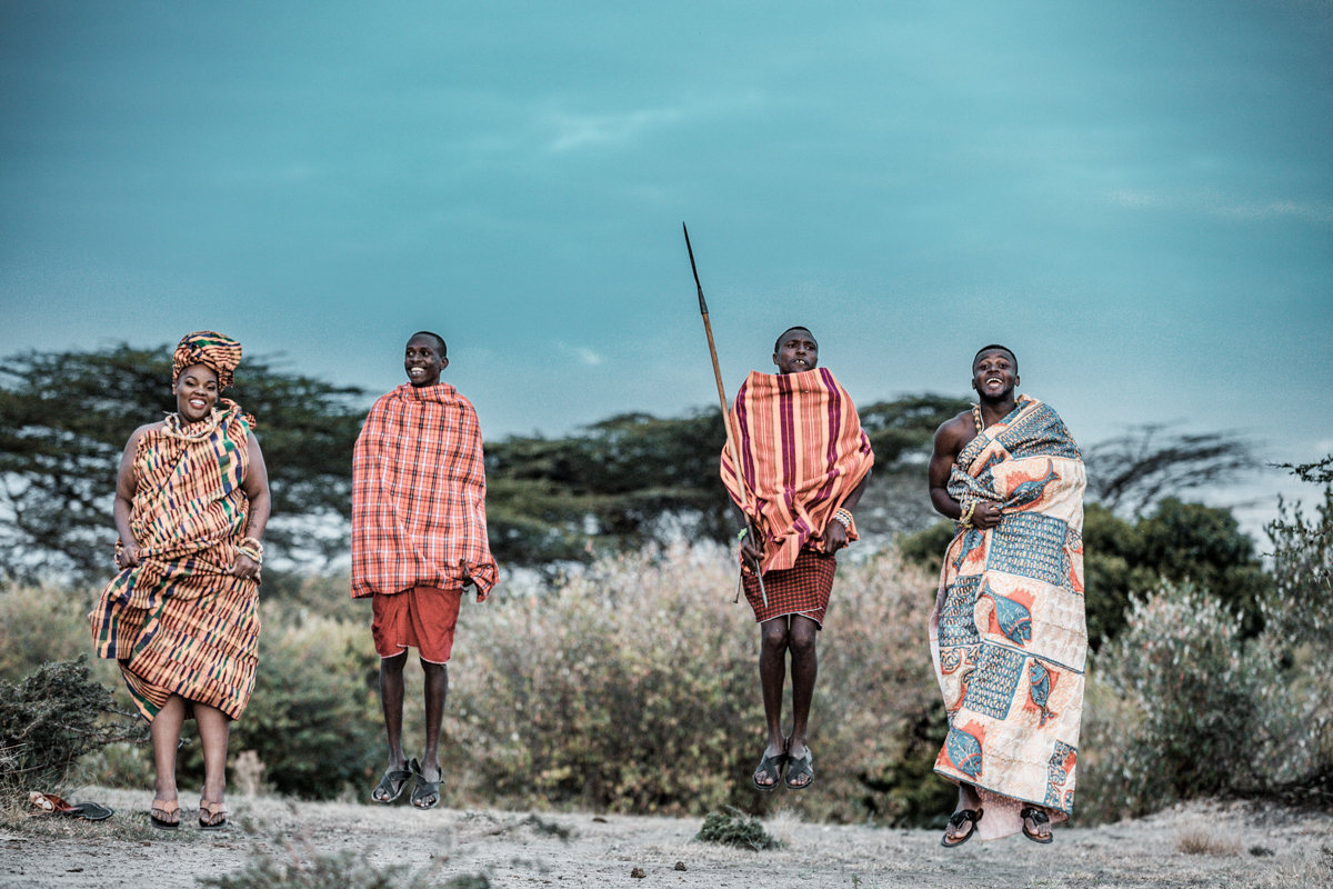 African Safari Wedding Photography :: Kenya Ghanaian Elopement