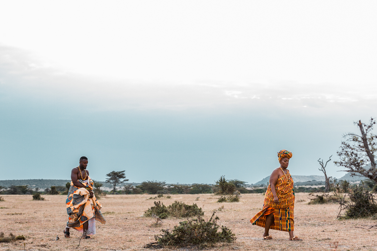 African Safari Wedding Photography :: Kenya Ghanaian Elopement