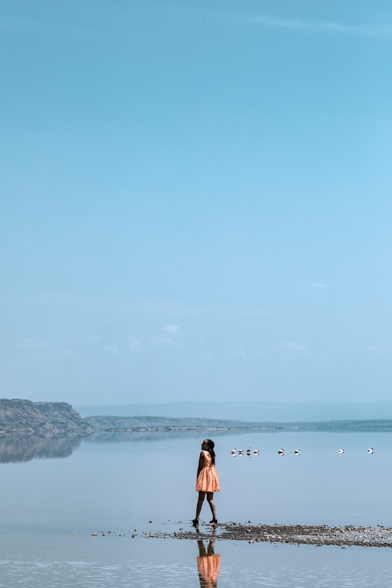 Kenya Travels Fashion Portrait :: Lake Magadi Southernmost Safari