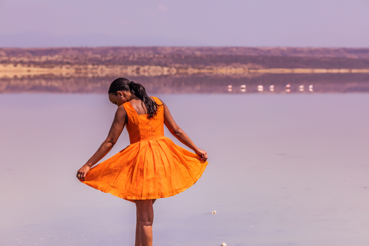 Kenya Travels Fashion Portrait :: Lake Magadi Southernmost Safari