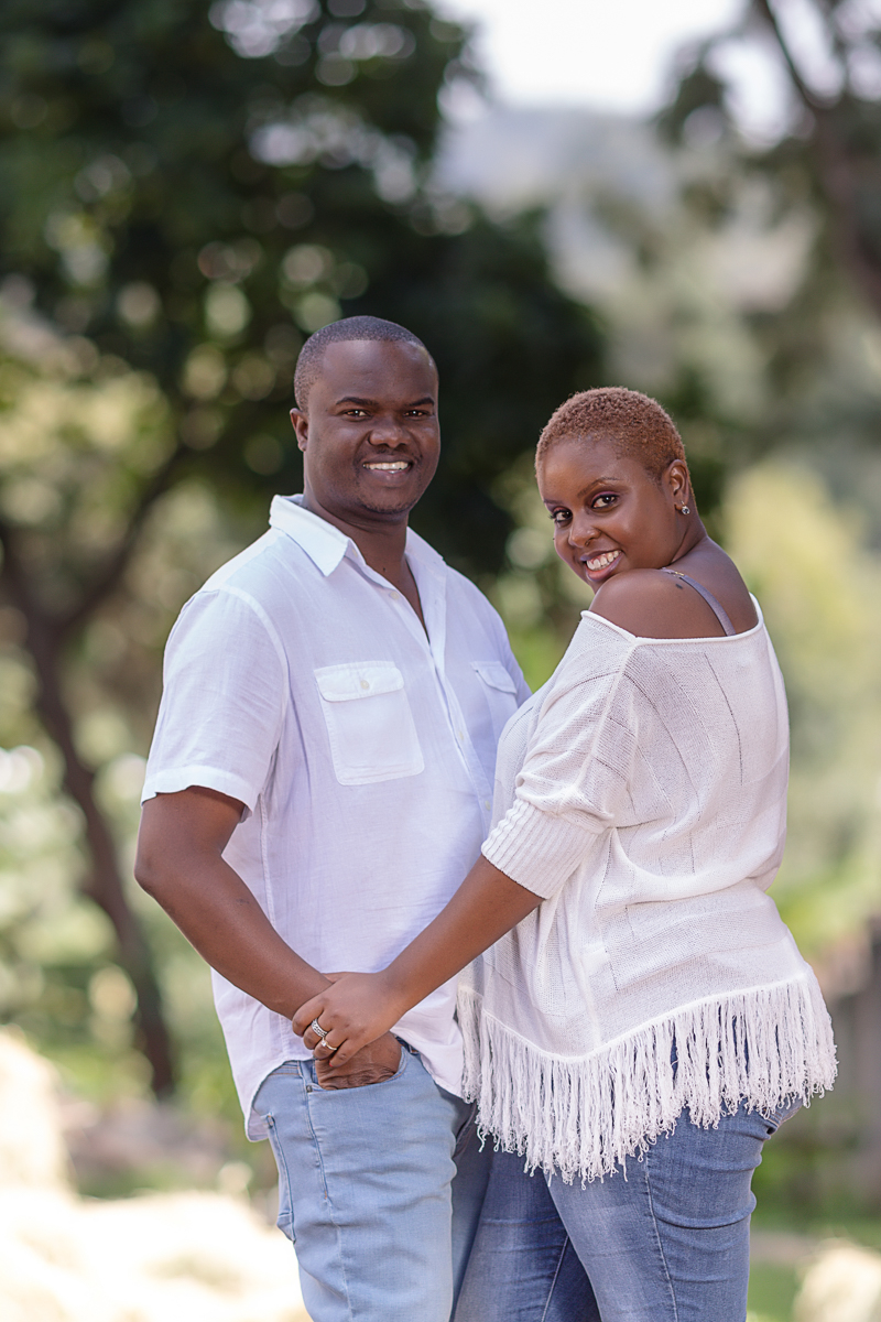 Kenyan Lifestyle Couple Outdoors Portraits By Antony Trivet