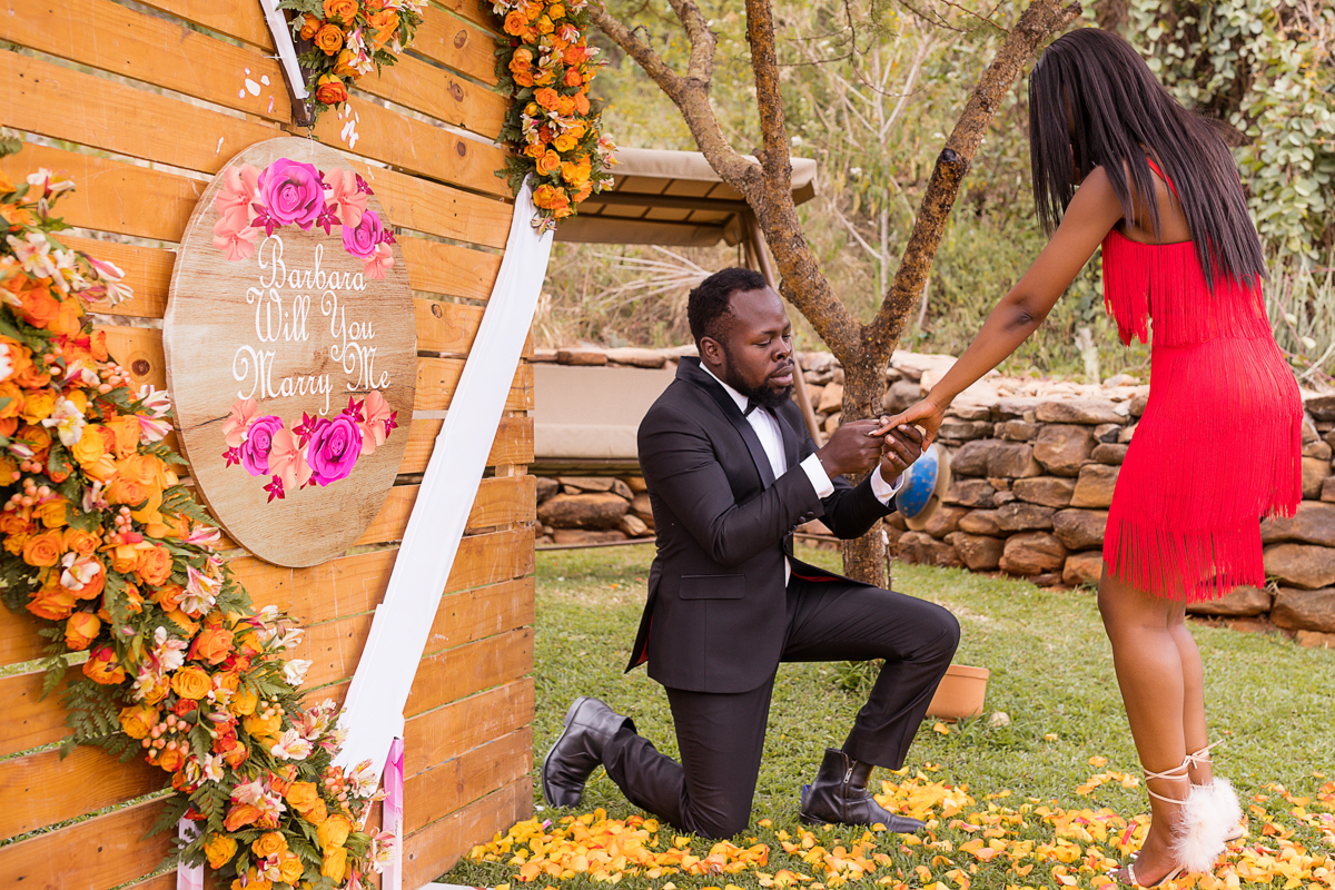 Kenyan Wedding Destination Photography :: Proposal Engagement