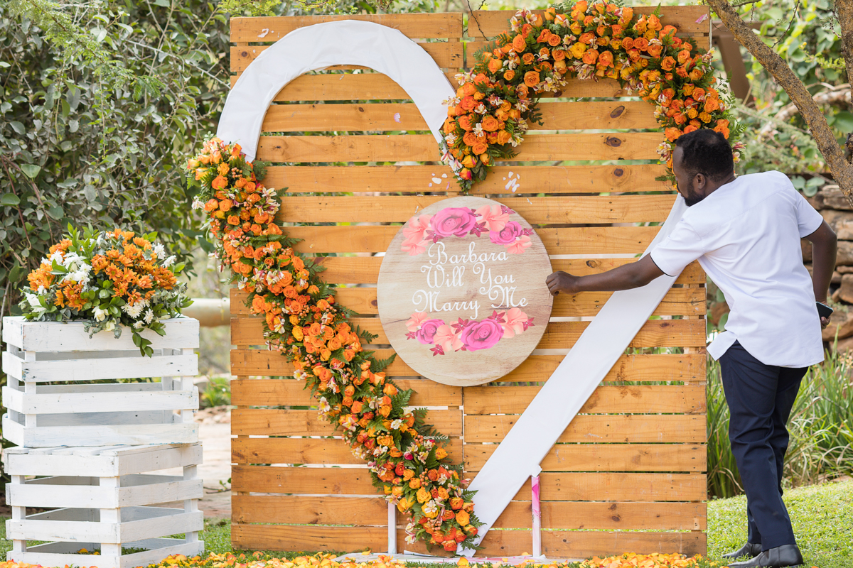 Kenyan Wedding Destination Photography :: Proposal Engagement