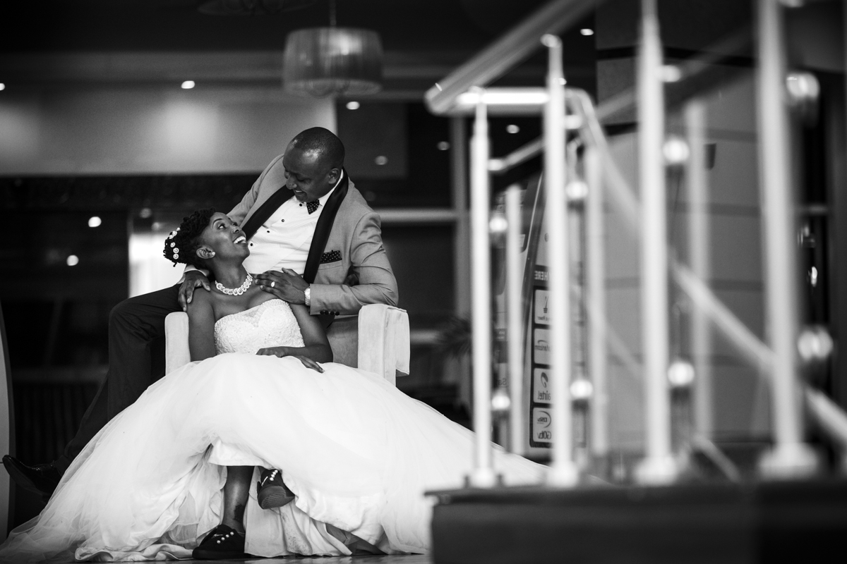 Kenyan Black White Wedding Couple Bridal Groom Portraits By Antony Trivet Weddings Love Story