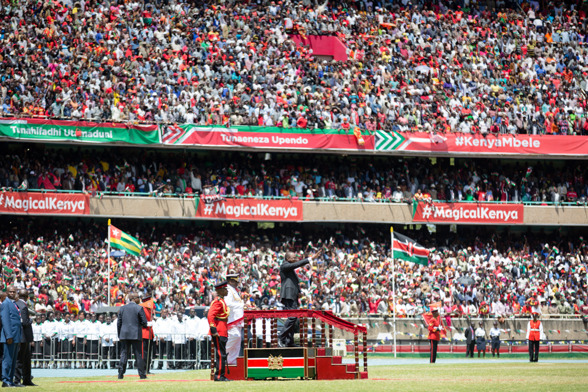 Kenyan President Inauguration Ceremony :: Nairobi Photographers