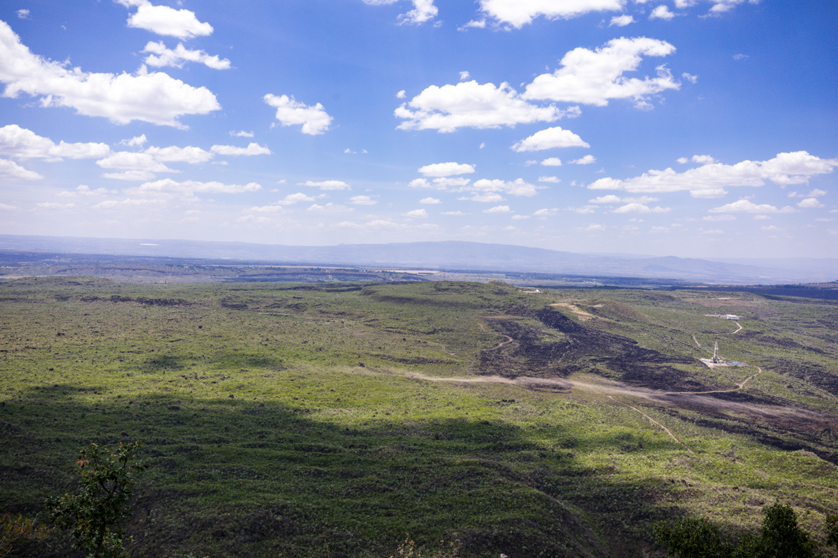 Menengai Crater Nakuru City County Great Rift Valley Kenya East African