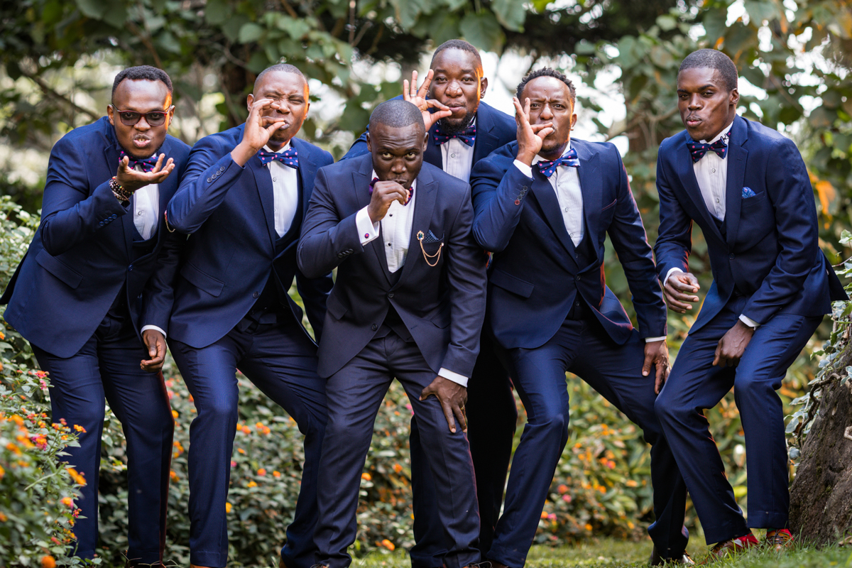 Awesome Groom Bestman And Groomsmen Pictures that Made Us Swoon At Karura House Runda