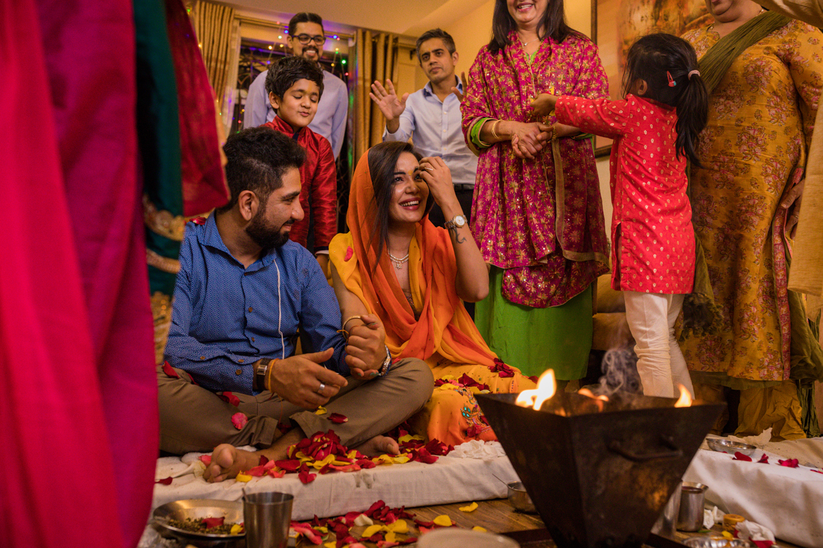 Kenyan Indian Wedding Traditional :: Havan Trial By Fire Ceremony