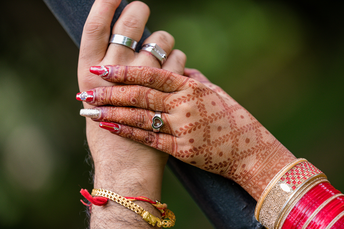 Indian Asian Hindu Wedding Ceremony