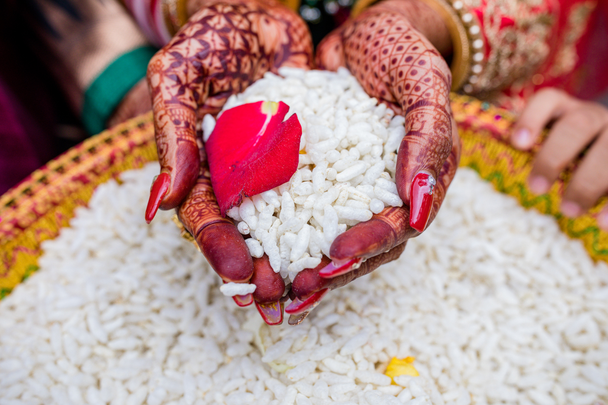 Indian Asian Hindu Wedding Ceremony