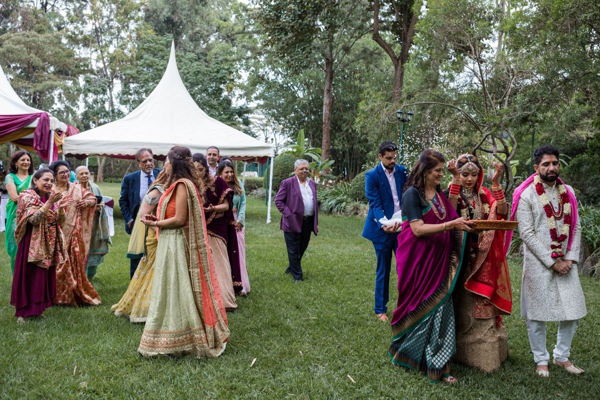 Indian Asian Hindu Wedding Ceremony