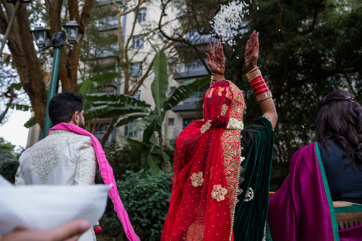 Indian Asian Hindu Wedding Ceremony