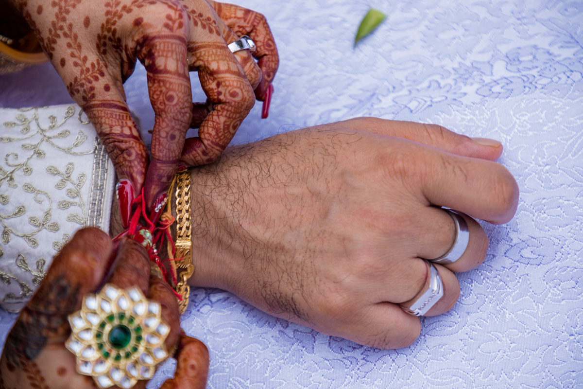 Indian Asian Hindu Wedding Ceremony