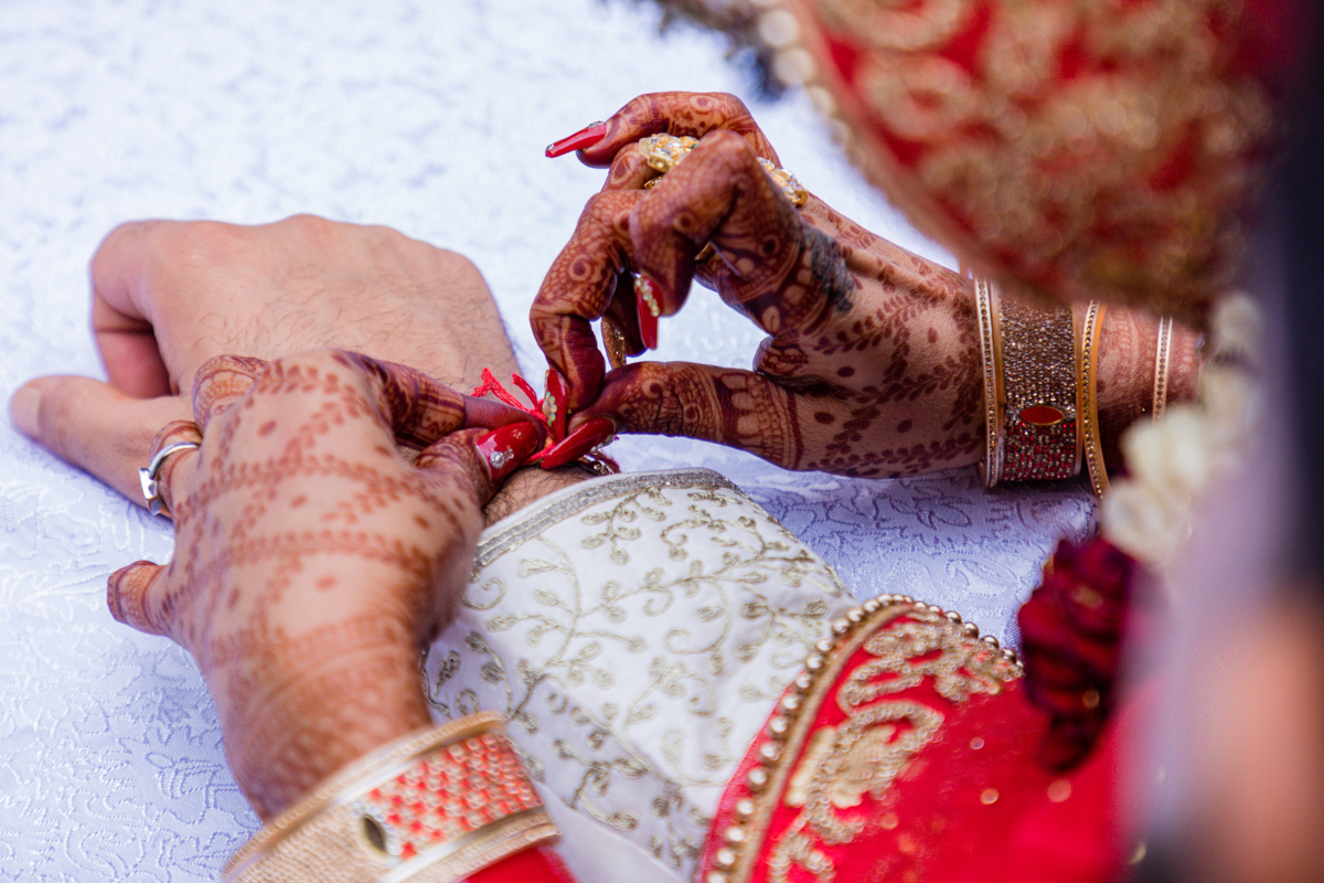 Indian Asian Hindu Wedding Ceremony