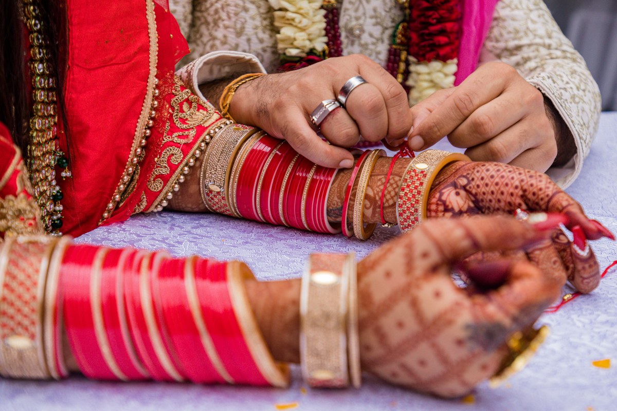 Indian Asian Hindu Wedding Ceremony