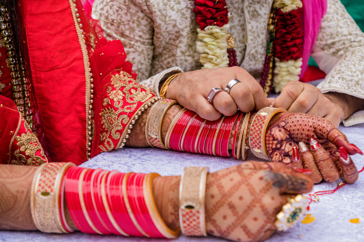 Indian Asian Hindu Wedding Ceremony